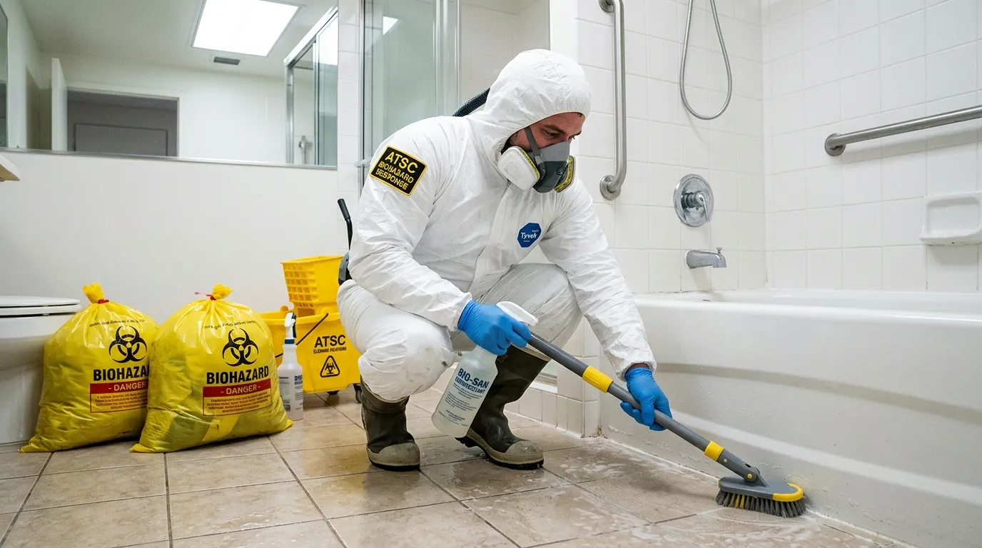 Decontamination equipment deployed for Blood Cleanup in Norfolk